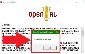 تنزيل برنامج OpenAL