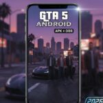 واجهة تحميل لعبة GTA 5 للاندرويد APK OBB الأصلية 2026 برابط مباشر من ميديا فاير